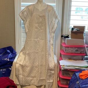 Chic Cream Maxi Dress